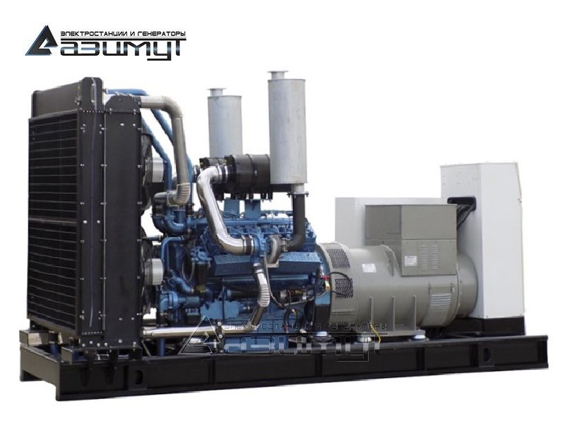 Дизельный генератор АД-640С-Т400-1РМ13 Woling мощностью 640 кВт открытого исполнения