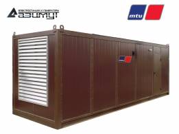 Дизель генератор АД-640C-T400-2РНМ27 MTU мощностью 640 кВт в контейнере с автозапуском (АВР)