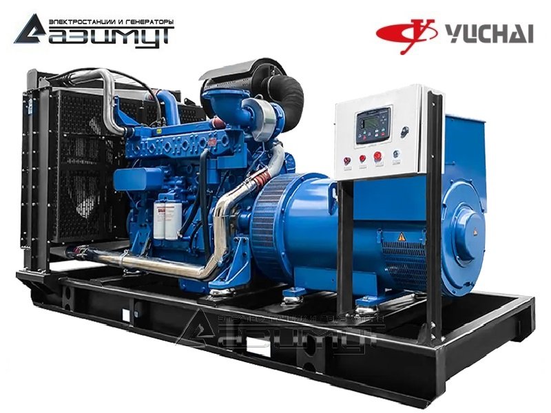 Дизель генератор АД-640С-Т400-1РМ26 Yuchai мощностью 640 кВт