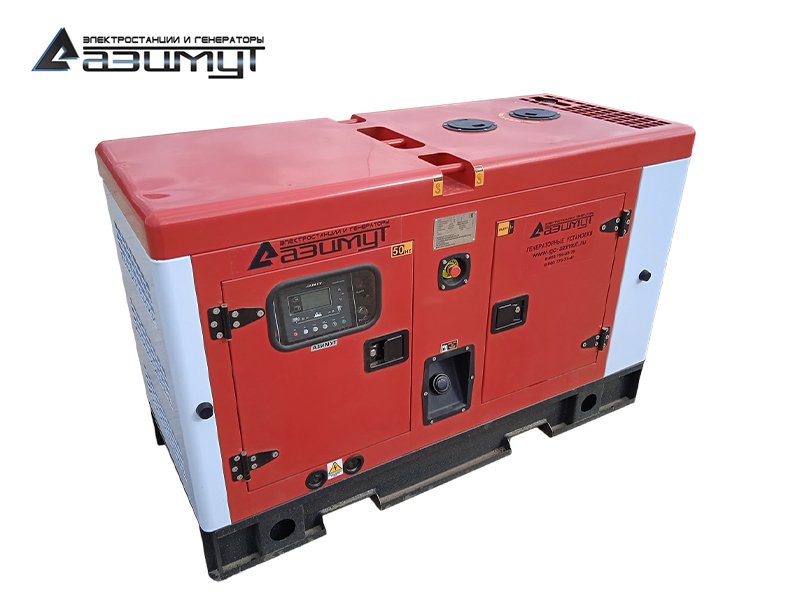 Дизельный генератор АД-7С-Т400-2РКМ5 Quanchai мощностью 7 кВт (380 В) в кожухе с АВР