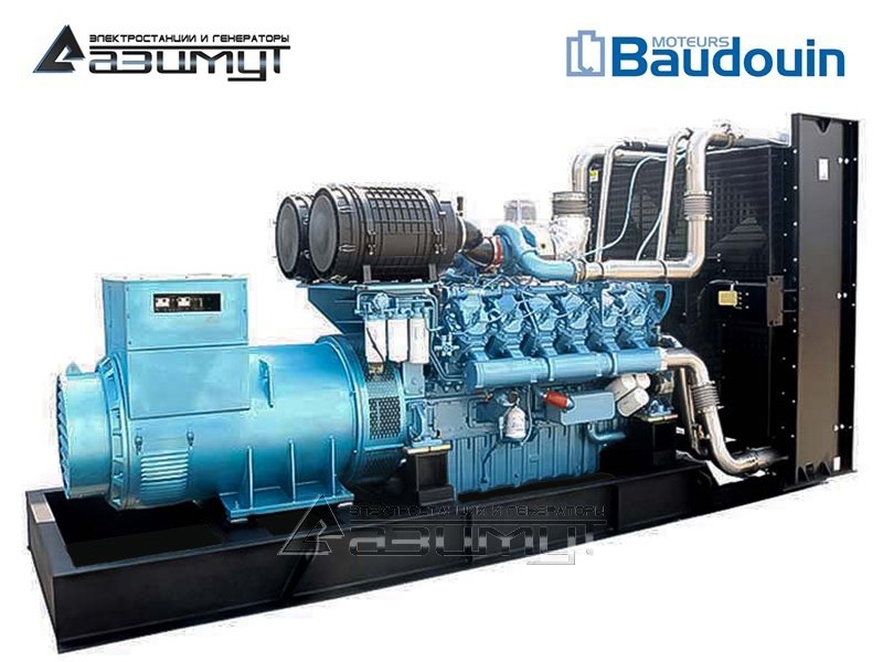 Дизель генератор 720 кВт Baudouin Moteurs АД-720С-Т400-1РМ9