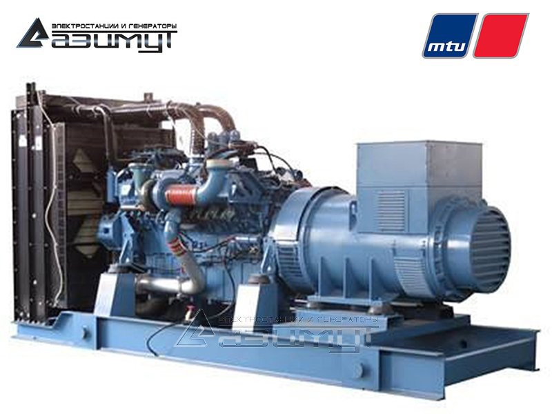 Дизель генератор 720 кВт MTU АД-720С-Т400-1РМ27