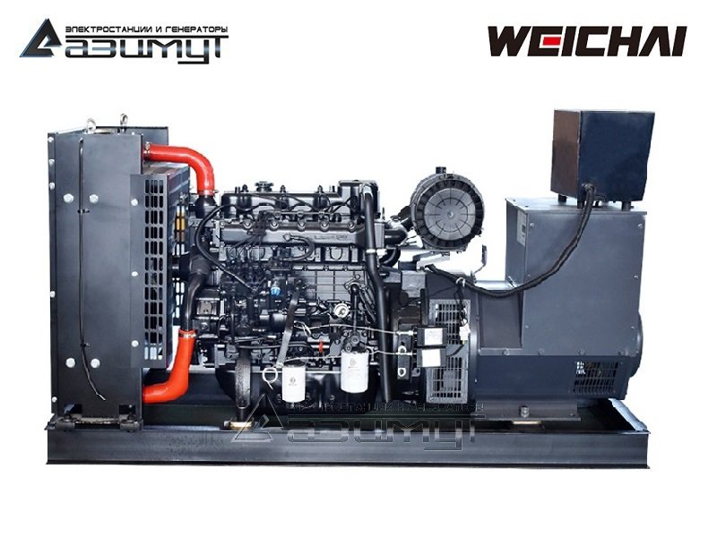 Дизель генератор 75 кВт Weichai АД-75С-Т400-1РМ7
