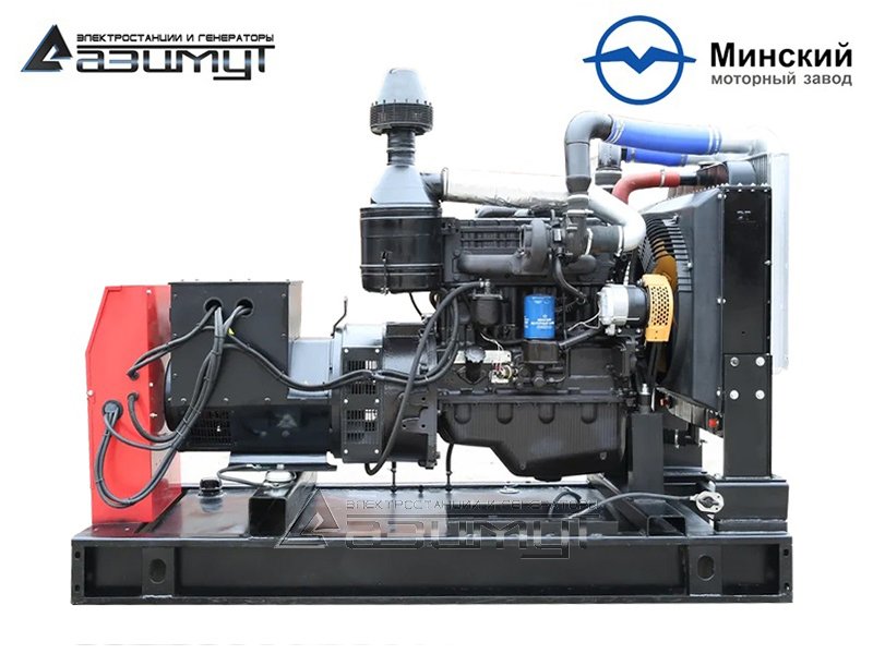 Трехфазный дизельный генератор 75 кВт ММЗ АД-75С-Т400-2РМ1 с автозапуском (АВР)