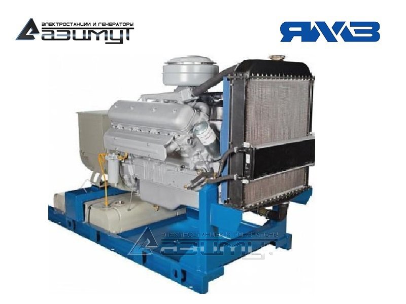 Дизельный генератор 75 кВт ЯМЗ АД-75С-Т400-2РМ1 с автозапуском (АВР)