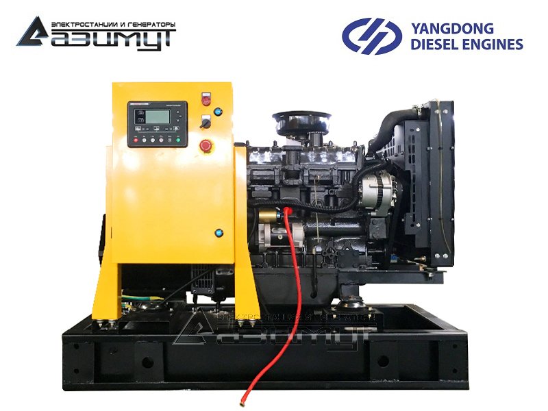 Однофазный дизель генератор 8 кВт Yangdong АД-8С-230-1РМ55
