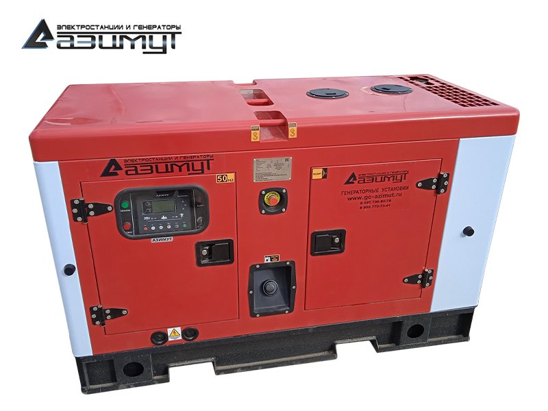 Дизельный генератор АД-8С-Т400-2РКМ5 Quanchai мощностью 8 кВт (380 В) в кожухе с АВР