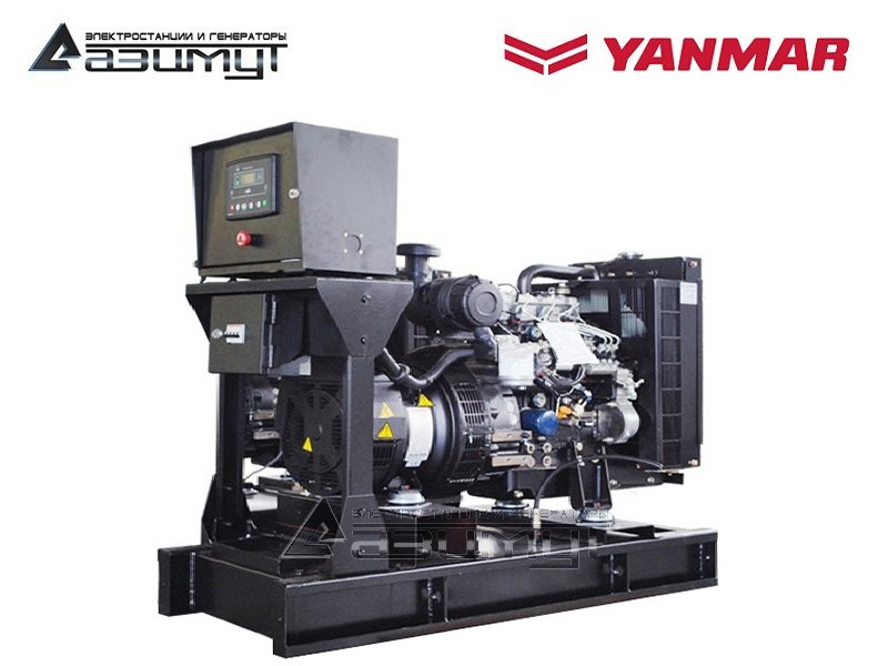Однофазный дизельный генератор 8 кВт Yanmar АДС-8-230-РЯ2 с автозапуском (АВР)