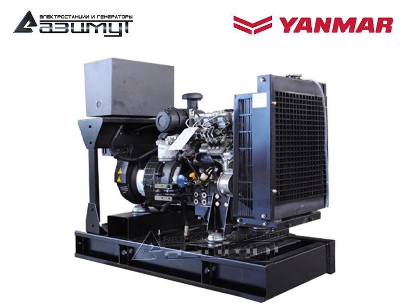 3-фазный дизель генератор 8 кВт Yanmar АДС-8-Т400-РЯ
