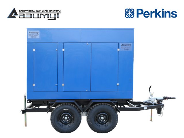 Передвижная дизельная электростанция 80 кВт Perkins ЭД-80-Т400-1РПМ18
