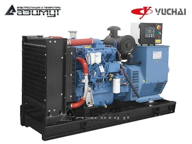 Дизельный генератор АД-80С-Т400-2РМ26 Yuchai мощностью 80 кВт (380 В) открытого исполнения с автозапуском (АВР)
