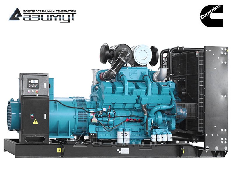 Дизель генератор 800 кВт Cummins (Индия) АД-800С-Т400-1РМ15IN