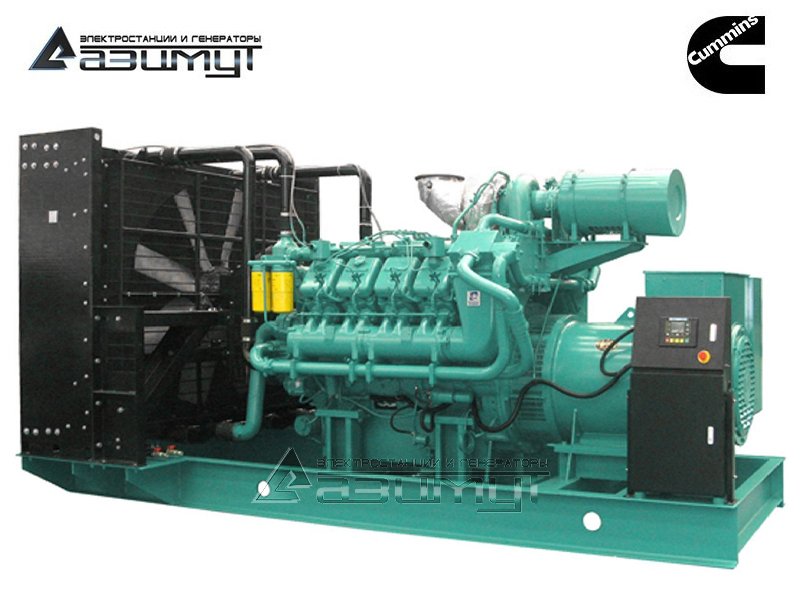 Дизель генератор 900 кВт Cummins (Великобритания) АД-900С-Т400-1РМ15UK