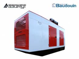 Дизельный генератор 900 кВт в кожухе Baudouin Moteurs АД-900С-Т400-2РКМ9 с АВР