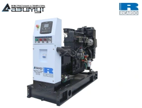 1 фазный дизельный генератор 20 кВт Рикардо АД-20С-Т400-2РМ19 с автозапуском (АВР)