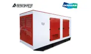 Дизельный генератор 420 кВт Doosan в кожухе АД-420С-Т400-1РКМ17