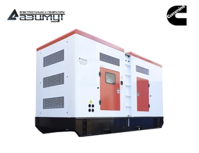 Дизель генератор 460 кВт Cummins в кожухе с автозапуском, дизельная электростанция ДЭС 460 кВт АД-460С-Т400-2РКМ15 ДГУ Камминс с АВР