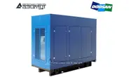 Дизельный генератор 100 кВт Doosan под капотом, АД-100С-Т400-1РПМ17