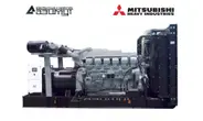 Дизель генератор 1000 кВт Mitsubishi АД-1000С-Т400-2РМ8 с АВР