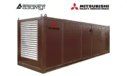 Дизель генератор АД-1000С-Т400-1РНМ8 Mitsubishi мощностью 1000 кВт в контейнере