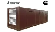 Дизельный генератор АД-1100С-Т400-1РНМ15 KTA50-G8 (Cummins - Китай) в контейнере мощностью 1100 кВт