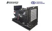 1-фазная дизельная электростанция 12 кВт Yangdong АД-12С-230-2РМ55 с автозапуском (АВР)