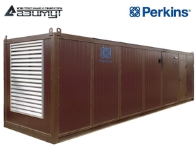 Дизель генератор АД-1200C-T400-2РНМ18UK Perkins (Великобритания) мощностью 1200 кВт в контейнере с автозапуском (АВР)