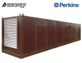 Дизельный генератор АД-1480С-Т400-1РНМ18 Perkins - Индия мощностью 1480 кВт в контейнере