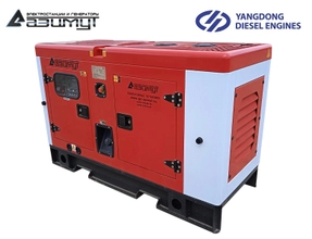 Дизельный генератор 15 кВт Yangdong в шумозащитном кожухе АД-15С-Т400-1РКМ55