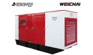 Дизельный генератор 200 кВт Weichai в кожухе с АВР, АД-200С-Т400-2РКМ7