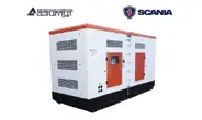 Дизельный генератор 240 кВт Scania в кожухе с АВР, АД-240С-Т400-2РКМ22