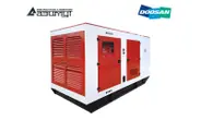 Дизельный генератор 400 кВт Doosan в кожухе АД-400С-Т400-1РКМ17