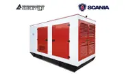 Дизельный генератор 440 кВт Scania в кожухе с АВР АД-440С-Т400-2РКМ22