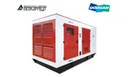 Дизельный генератор 450 кВт Doosan в кожухе с АВР АД-450С-Т400-2РКМ17