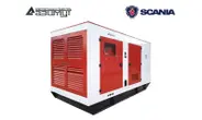 Дизельный генератор 450 кВт Scania в кожухе с АВР АД-450С-Т400-2РКМ22