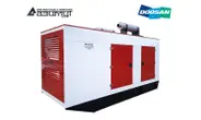 Дизельный генератор 500 кВт Doosan в кожухе с АВР АД-500С-Т400-2РКМ17