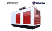 Дизельный генератор 500 кВт Scania в кожухе АД-500С-Т400-1РКМ22