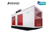 Дизельный генератор 550 кВт Doosan в кожухе с АВР АД-550С-Т400-2РКМ17
