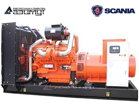 Дизельный генератор 560 кВт Scania АД-560С-Т400-2РМ22 с АВР