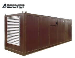 Дизельный генератор АД-600С-Т400-2РНМ13 Woling мощностью 600 кВт в контейнере с АВР