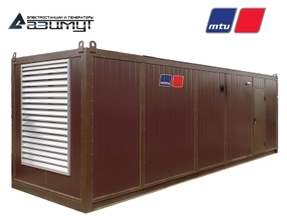 Дизель генератор АД-720С-Т400-1РНМ27 MTU мощностью 720 кВт в контейнере