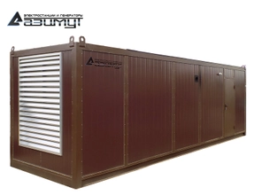 Дизельный генератор АД-800С-Т400-2РНМ5 SDEC мощностью 800 кВт (380 В) в контейнере с АВР