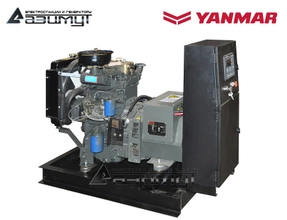 3-фазный дизель генератор 8 кВт Yanmar АДА-8-Т400-РЯ