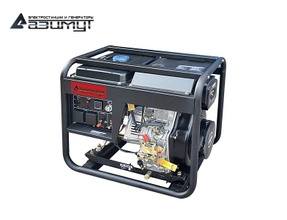 Трехфазный дизельный электрогенератор 4.5 кВт с электростартом АДП-4.5-Т400-ВЭ