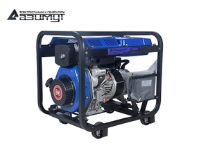 Однофазный дизельный электрогенератор 5 кВт с электростартером АДП-5-230-ВЭ