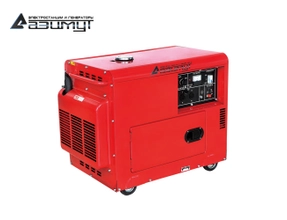 Трехфазный дизельный генератор 5 кВт в кожухе с автозапуском АДП-5-T400-ВПЭ2