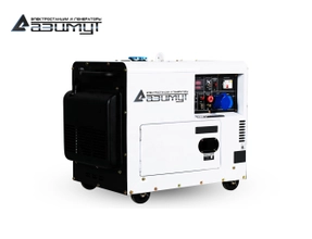 Однофазный дизельный генератор 6 кВт в кожухе с автозапуском АДП-6-230-ВПЭ2