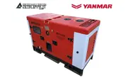 Дизельный генератор 8 кВт Yanmar в шумозащитном кожухе с АВР АДС-8-Т400-РКЯ2