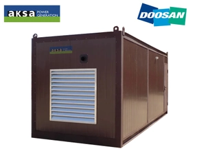 Дизельная электростанция AKSA AD 630 в контейнере ПБК-5