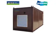 Дизельная электростанция AKSA AD 710 в контейнере с АВР